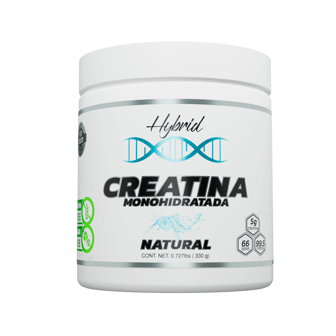 Creatina Monohidratada 330g HYBRID — Premium Creatina - Natural