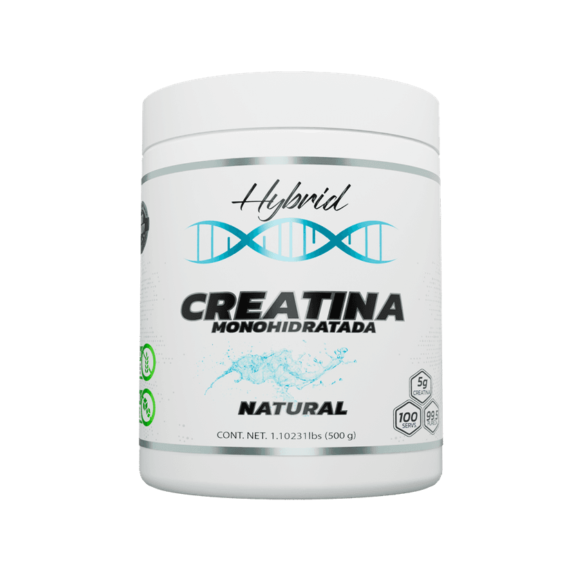 Creatina Monohidratada 500g HYBRID — Premium Creatina