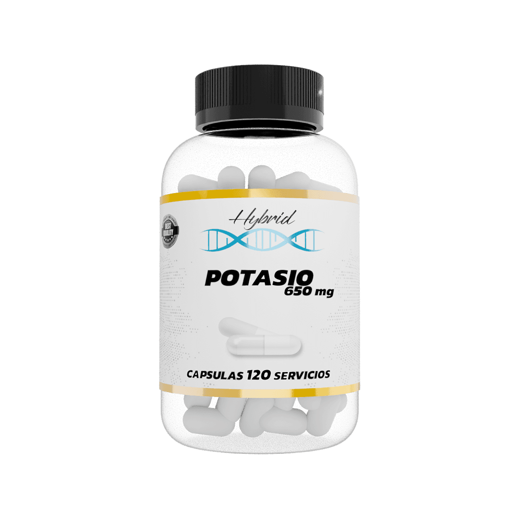 Potasio 650mg 120 Servicios - Sin Sabor