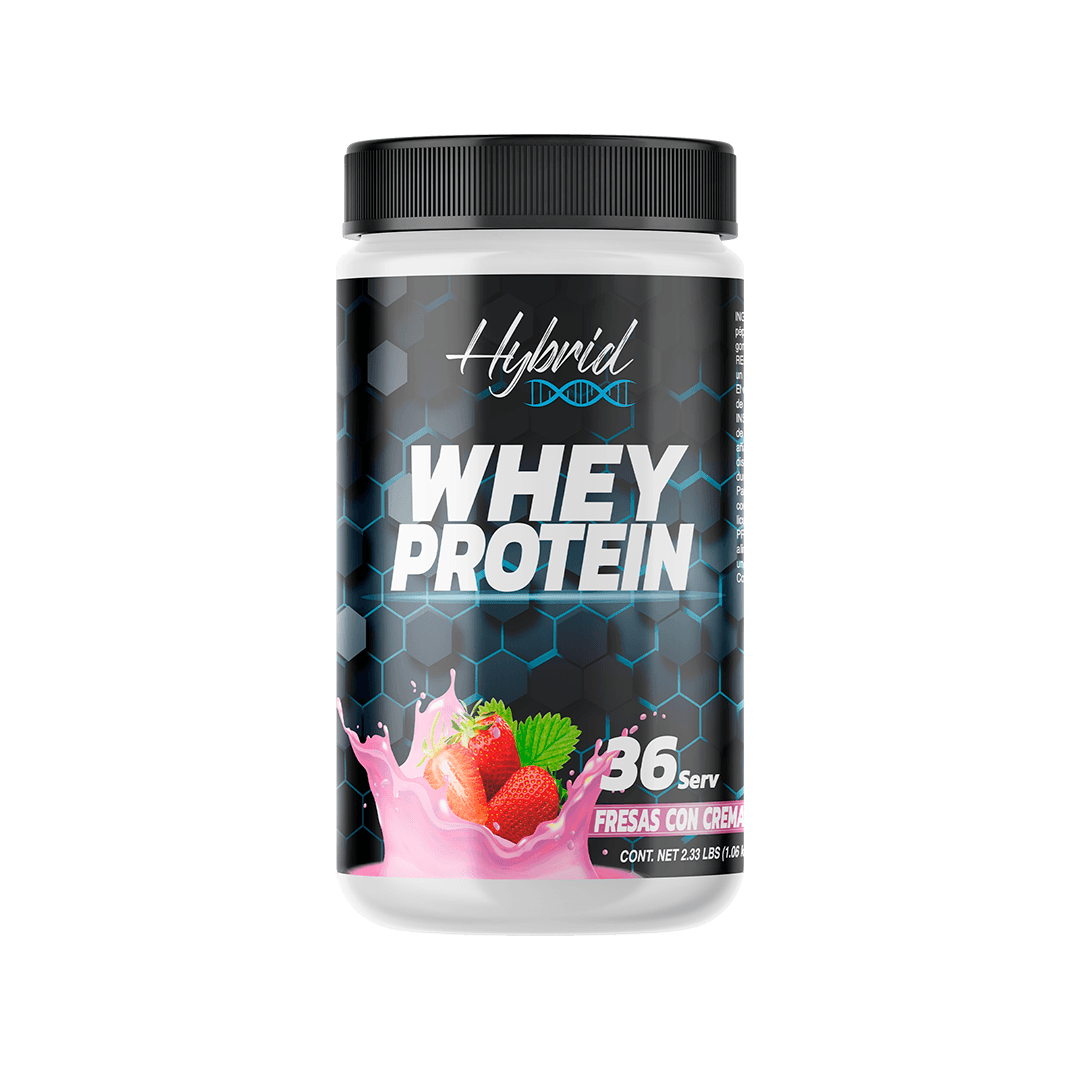 Proteina Whey HYBRID — Premium Proteinas - Fresas con crema