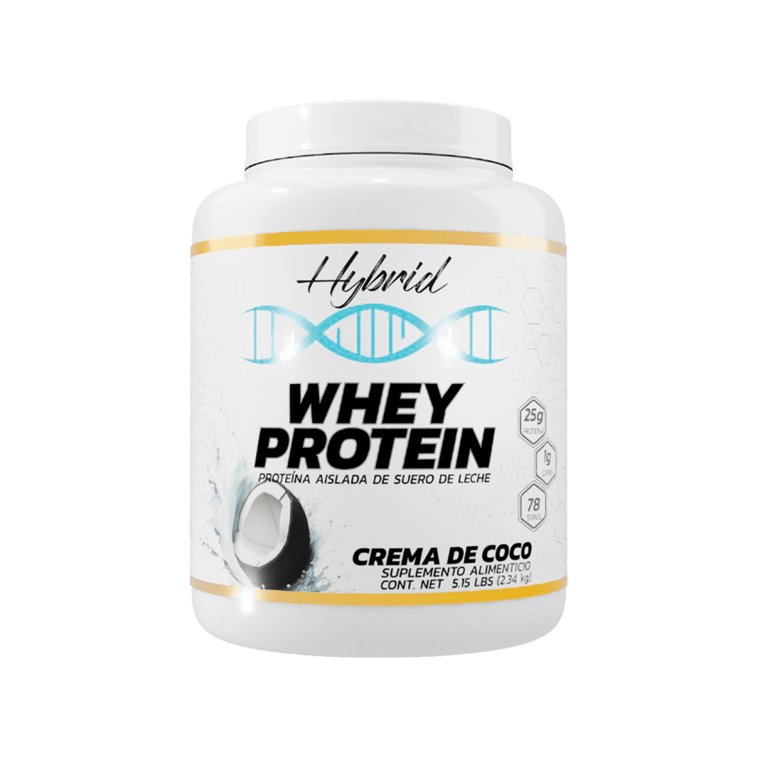 Proteina Whey 5lb HYBRID — Premium Proteinas - Crema de coco